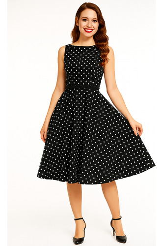 A Versatilidade do Pretinho Básico com Toques Anos 60 - inspiração 1