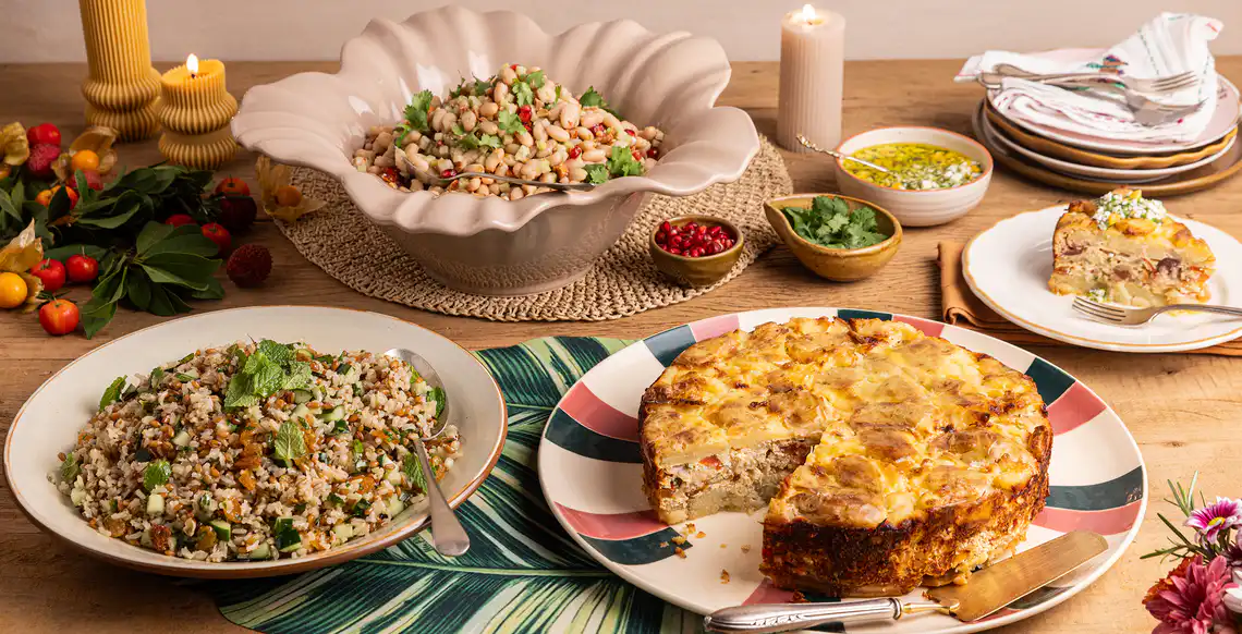 Opções Vegetarianas e Veganas Cheias de Charme - inspiração 1