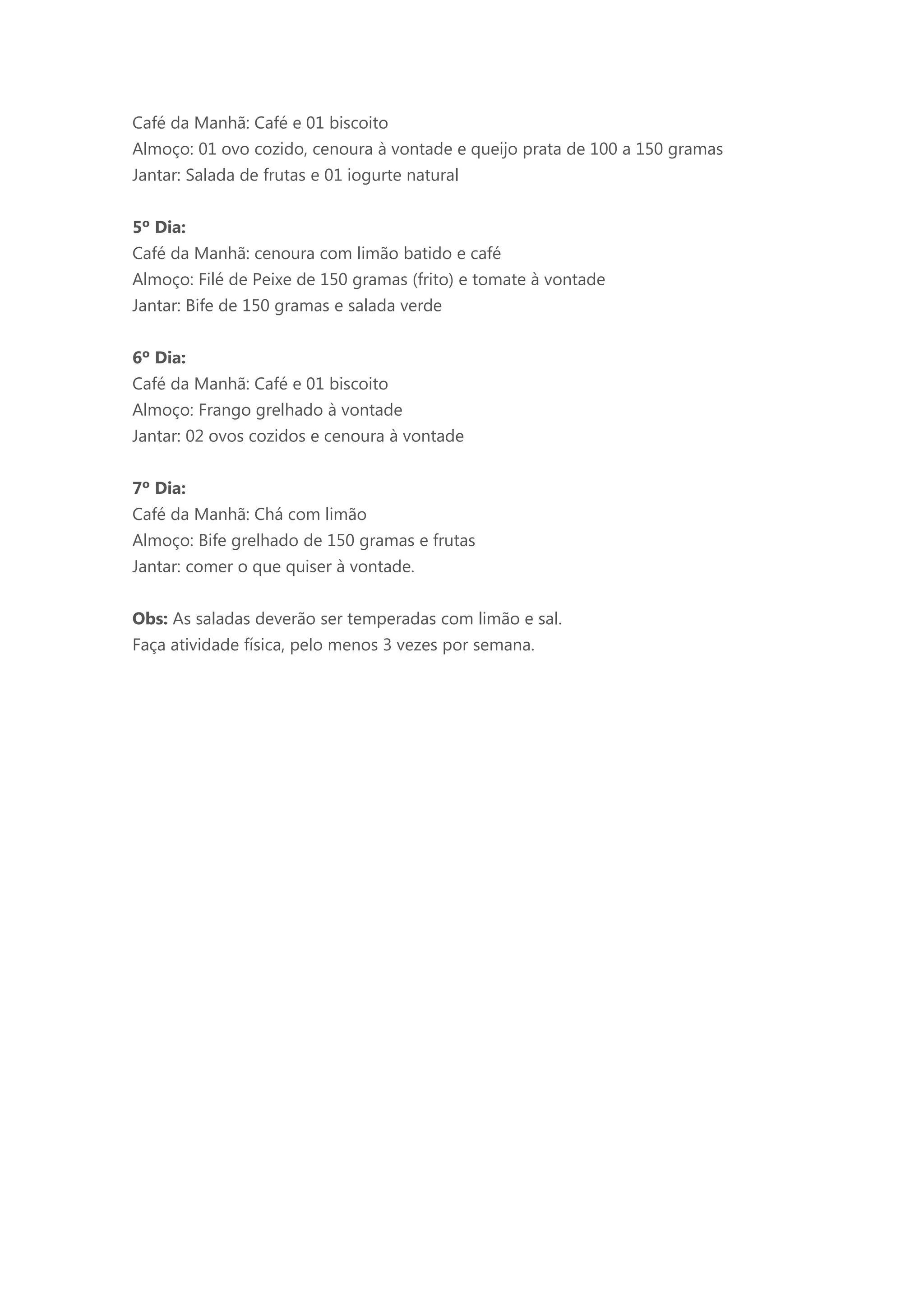 Alimentos Restritos: O Que Evitar Para Não Sabotar Seu Processo - inspiração 2