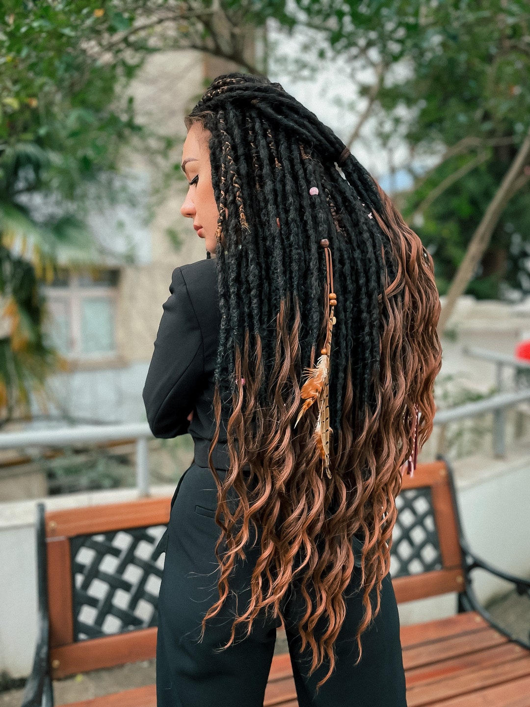 A Beleza Natural: Dreads Feitos com o Cabelo Puro - inspiração 2