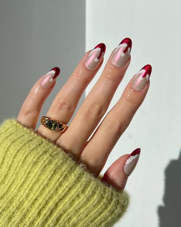 Alternativas Criativas para a Ponta Branca Tradicional - inspiração 2