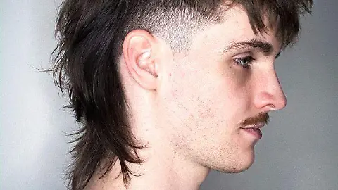 O Mullet Assimétrico: Toque de Ousadia e Sofisticação - inspiração 2