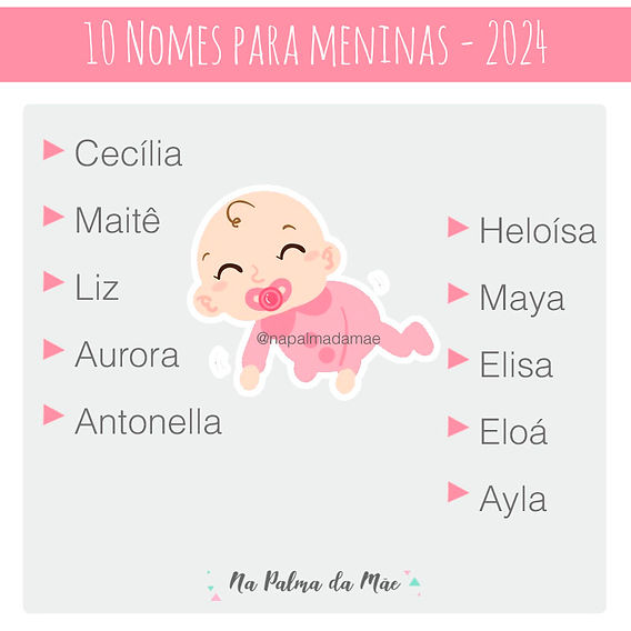 Nomes Fortes e Marcantes: Para Pequenas Líderes - inspiração 2