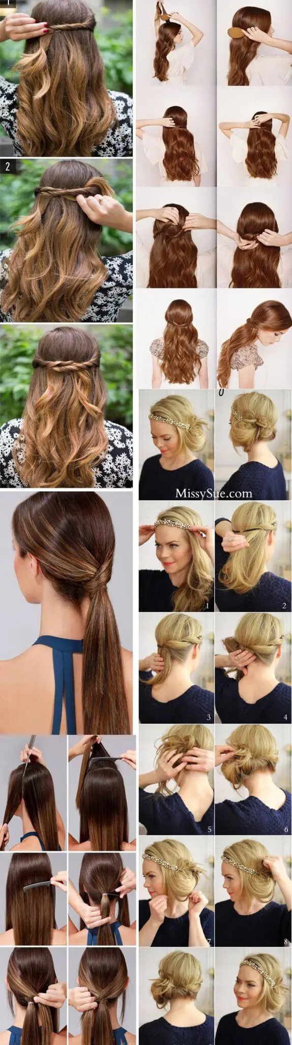 Rabos de Cavalo Reinventados: Versatilidade Total - inspiração 2