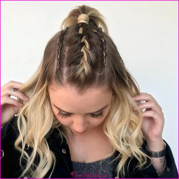 Trança Embutida Frontal: Detalhe que Faz a Diferença - inspiração 1