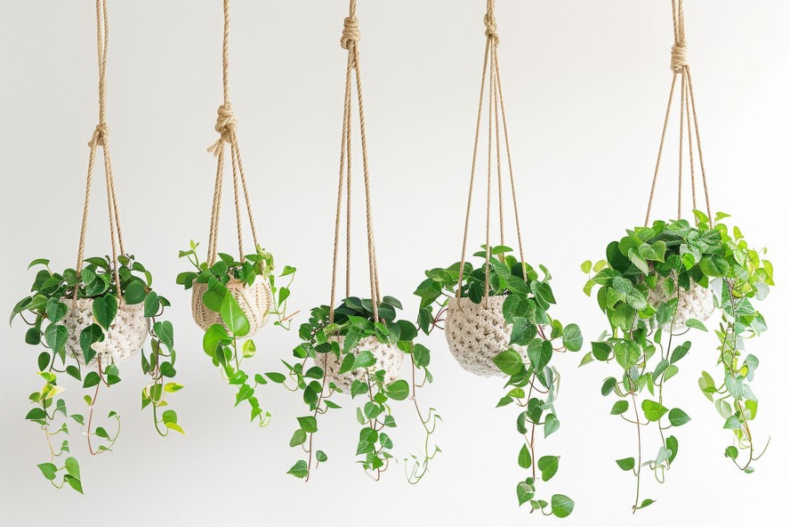Verde que Vibra: Plantas Suspensas Ideais para Varandas e Áreas Externas - inspiração 1