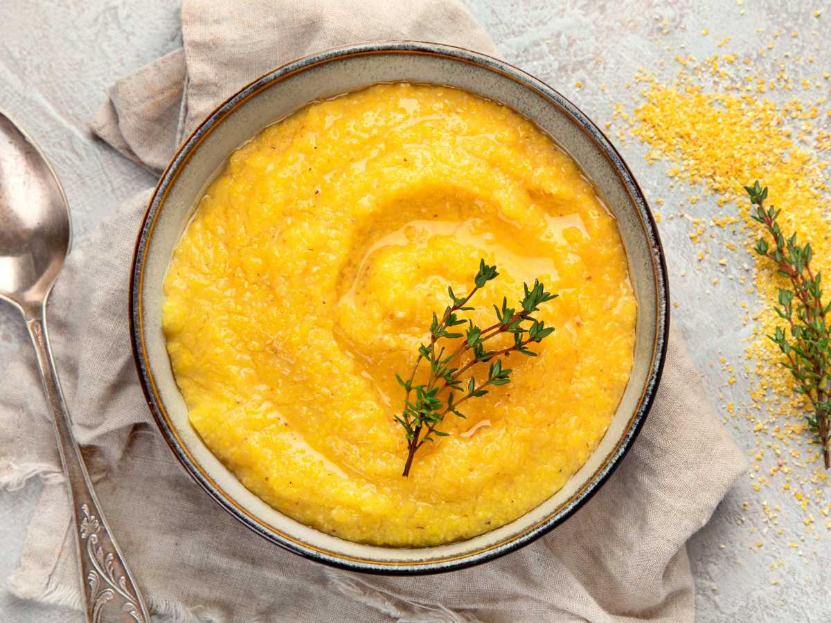 O Segredo do Sabor: Temperando a Polenta Base - inspiração 1