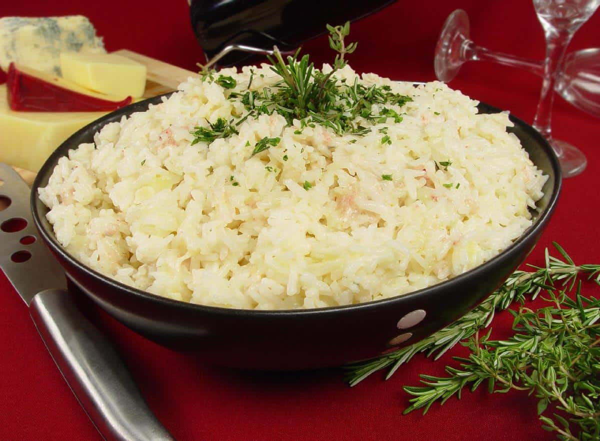 Acompanhamentos que Complementam: Harmonizando com Seu Risoto - inspiração 1