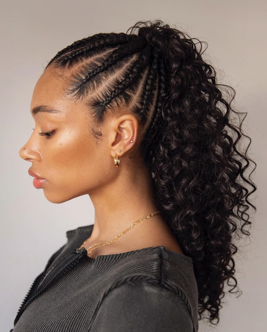 Cornrows: Elegância e Modernidade em Cada Fio - inspiração 2