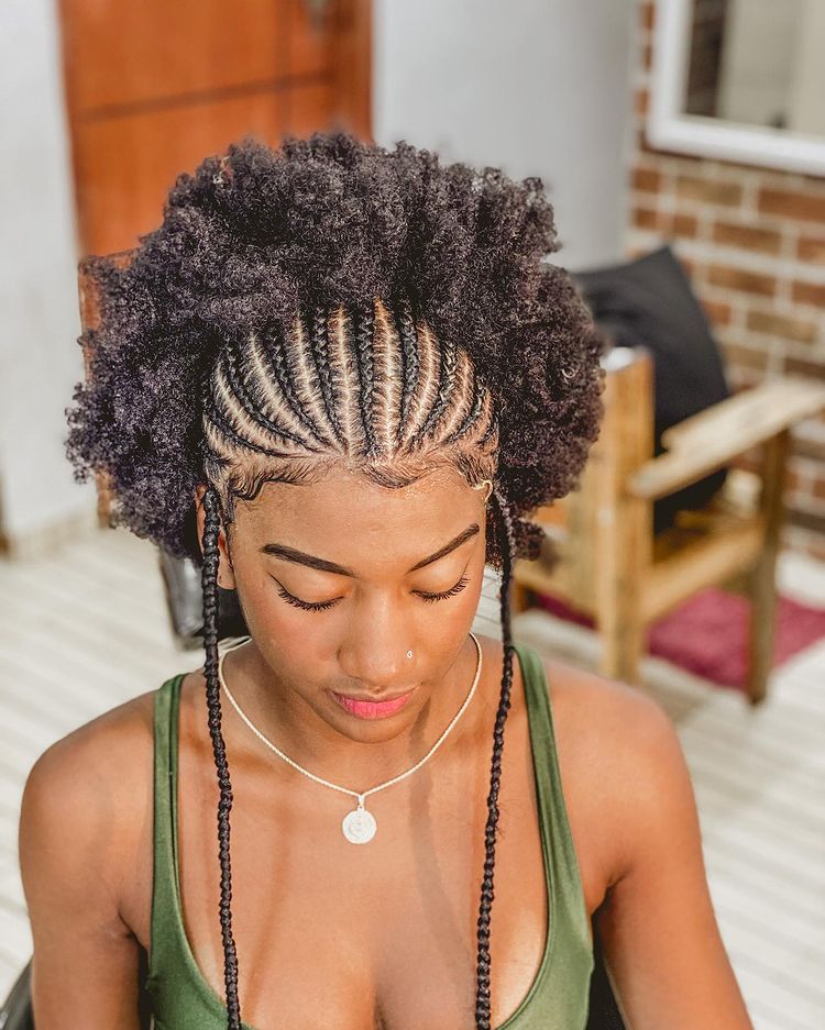 A Técnica Base: Como Iniciar a Primeira Trança Nagô - inspiração 1