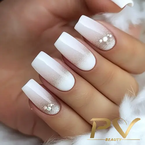 Unhas Curtas, Estilo Longo: Como o Branco Transforma - inspiração 1