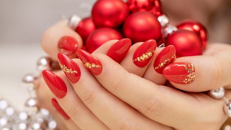 Unhas Vermelhas e Tendências Atuais: O Que Está Bombando - inspiração 2