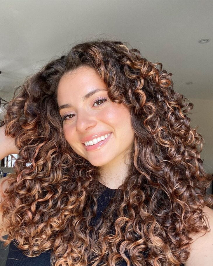 fotos de cabelo castanho natural para mudar o visual