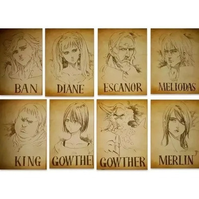 Onde Encontrar Kits de Bordado Temáticos de Nanatsu no Taizai