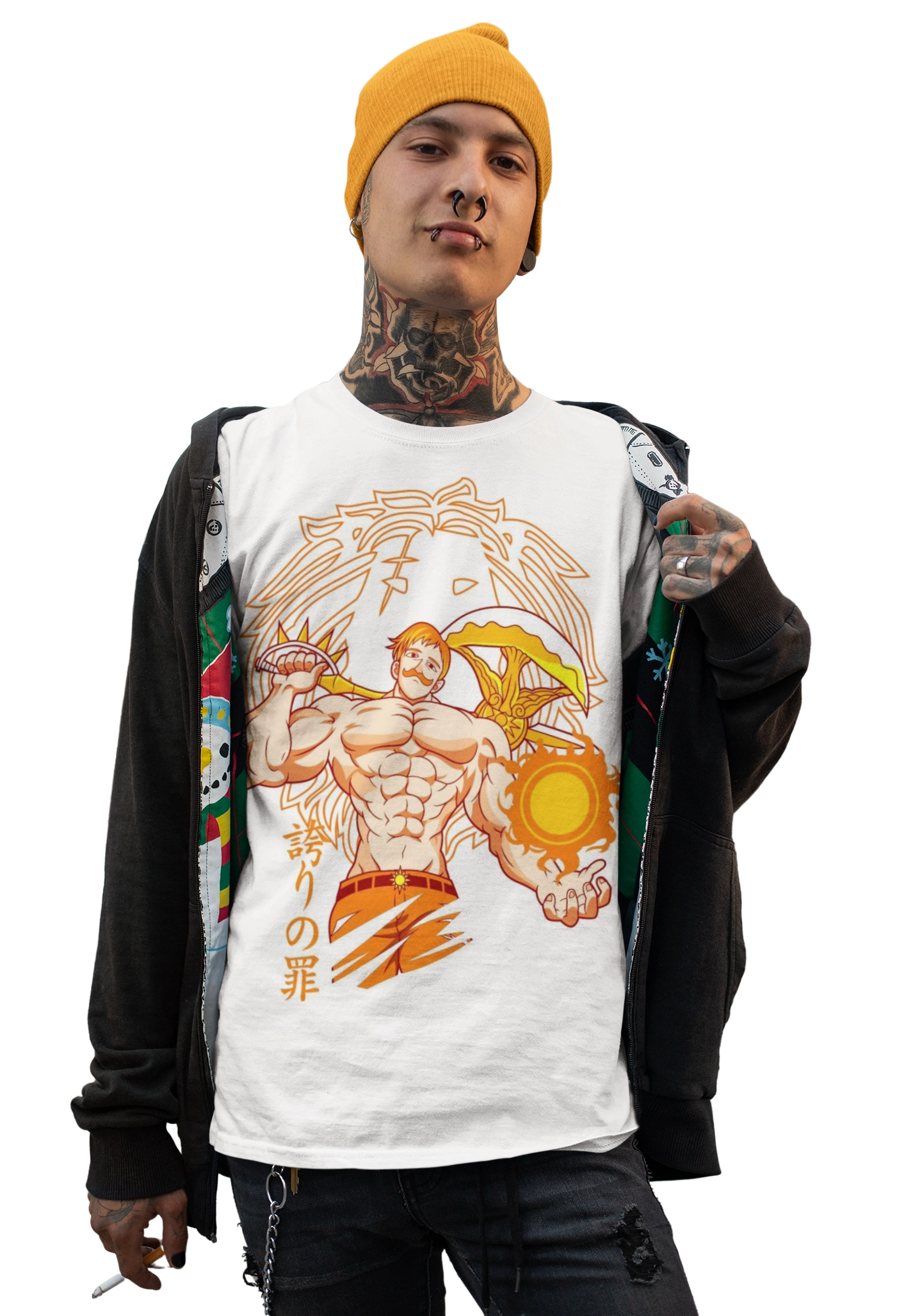 7 pecados capitales bordado