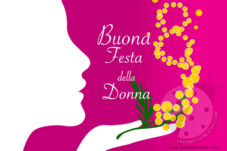 8 marzo festa delle donne disegni
