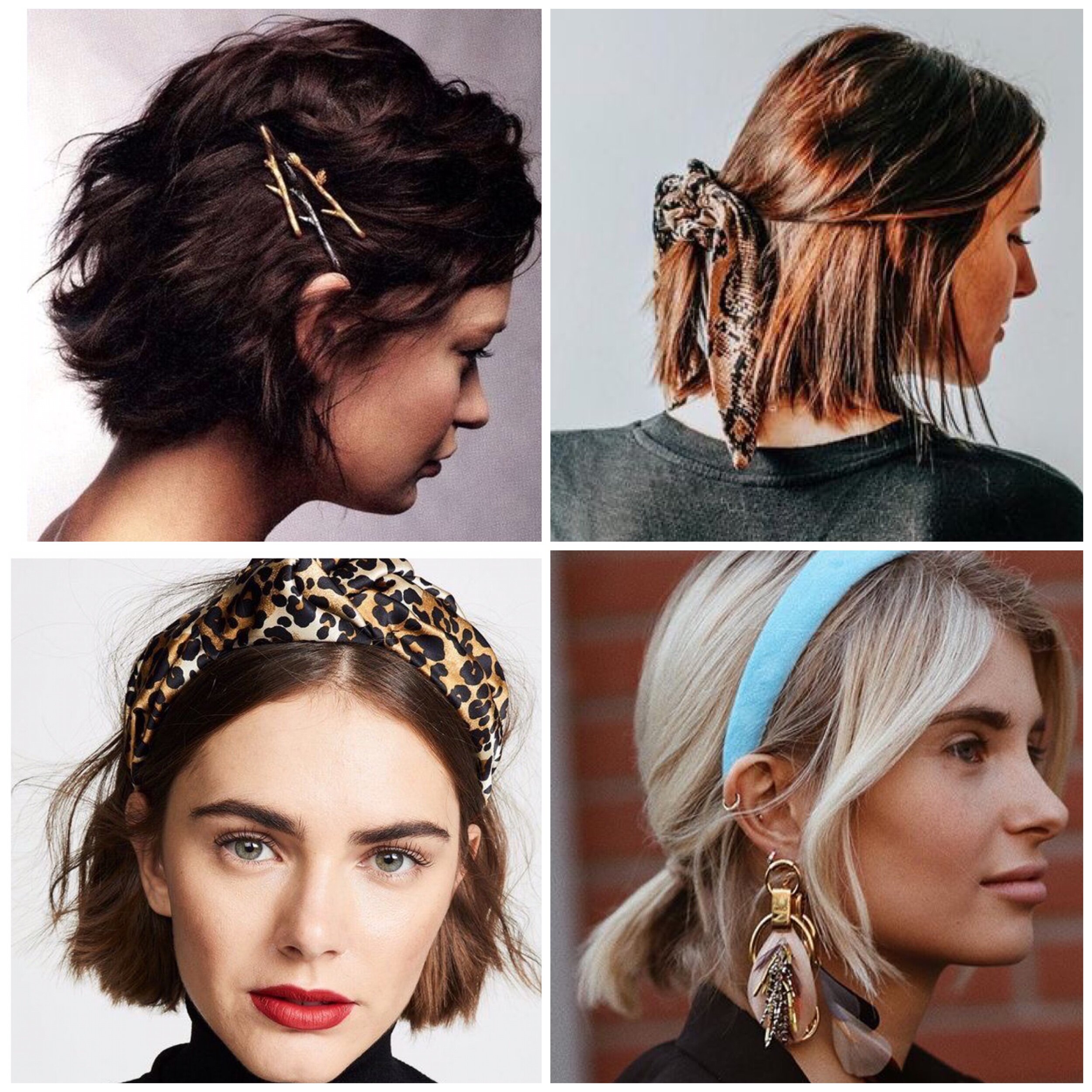 5 Penteados com Presilhas para Cabelos Curtos e Modernos