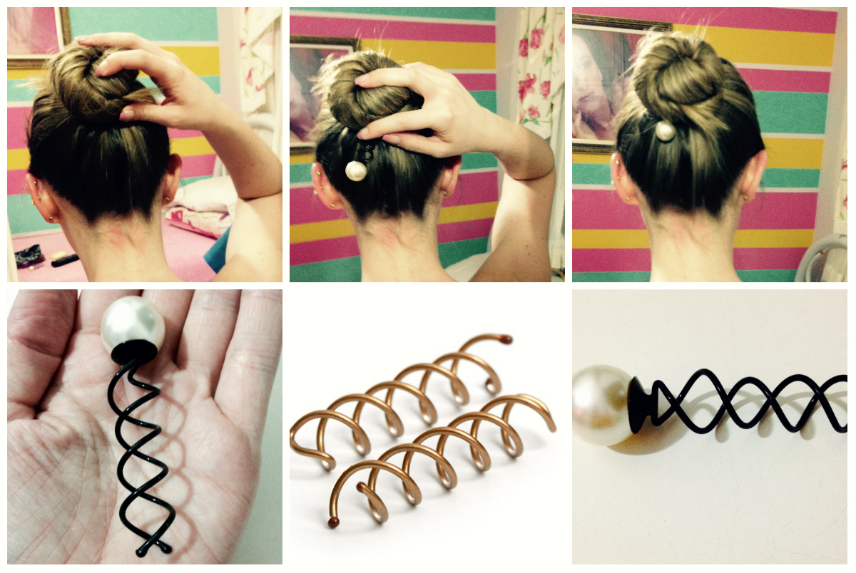 acessorios para fazer coque no cabelo