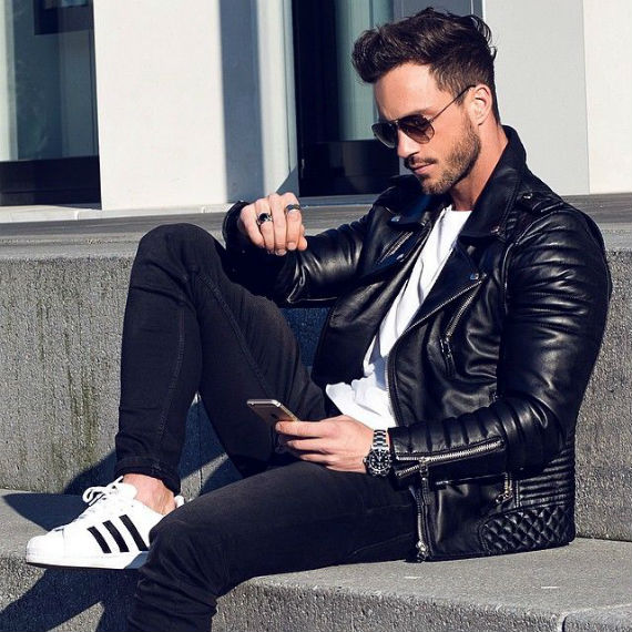 adidas superstar preto e branco looks