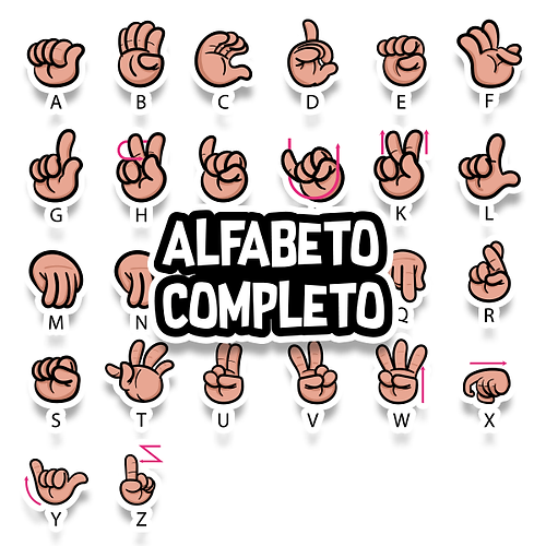 aprender libras alfabeto