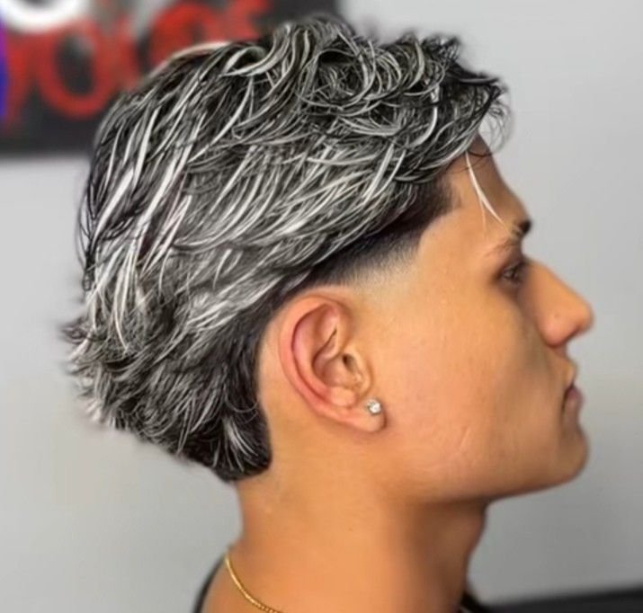 taper fade cabelo liso