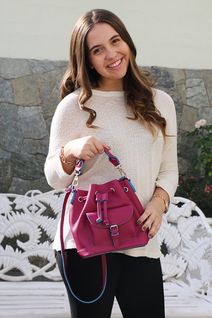 bolsa bucket Anacapri trabalho