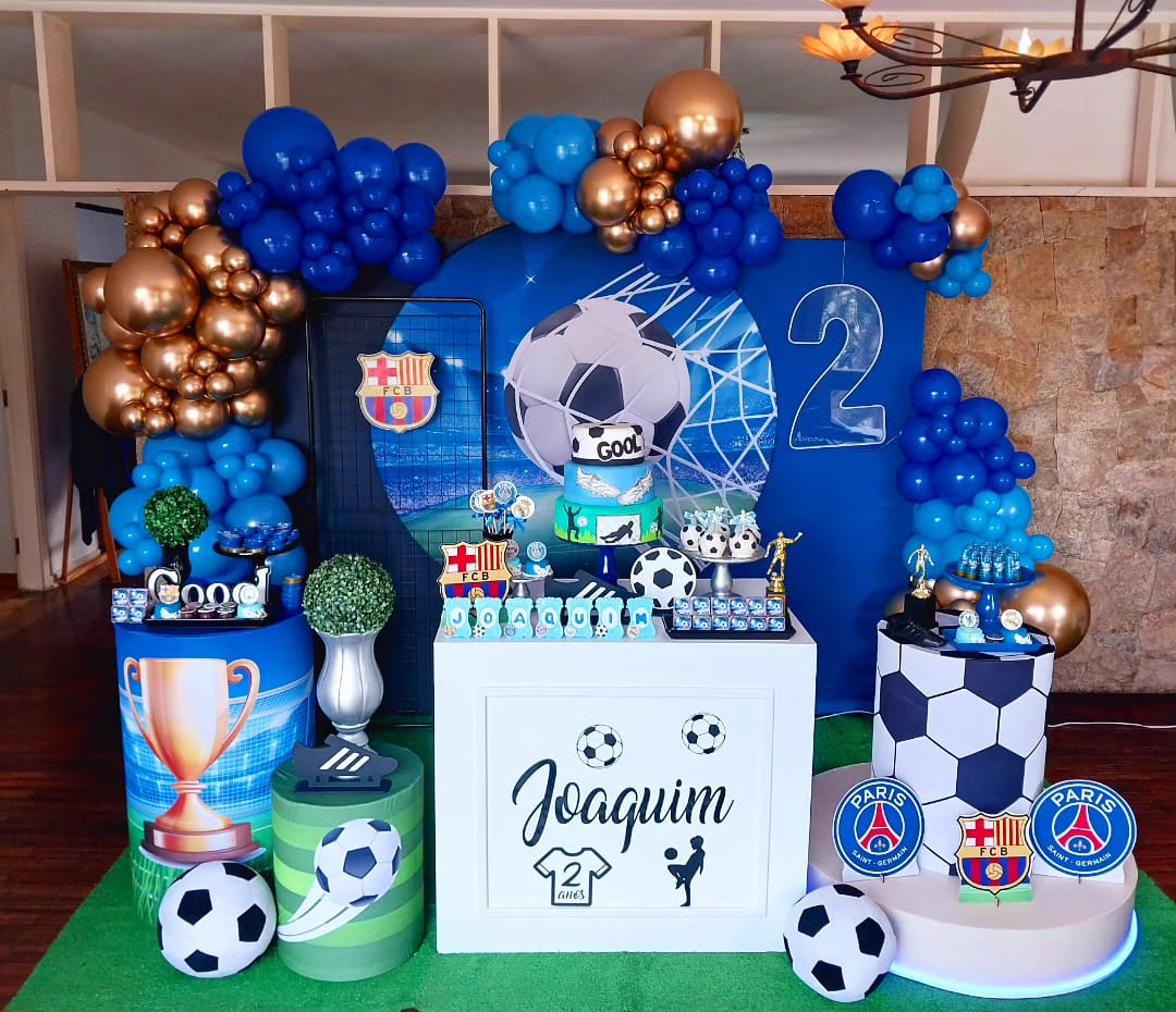 ideias festa futebol