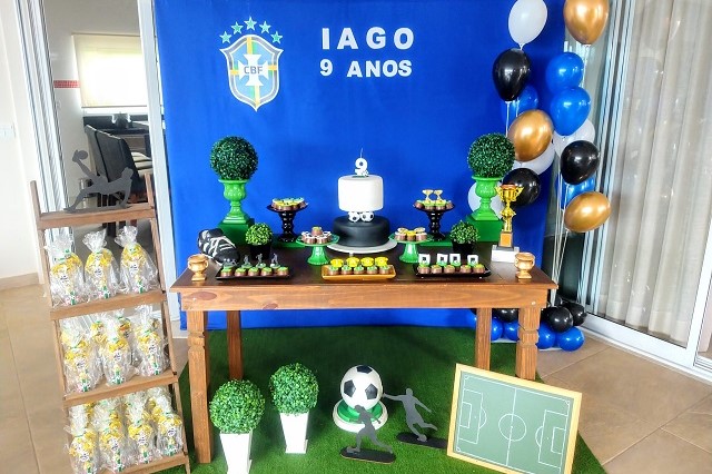 ideias festa futebol