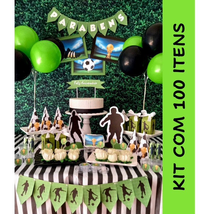 tema de futebol para festa