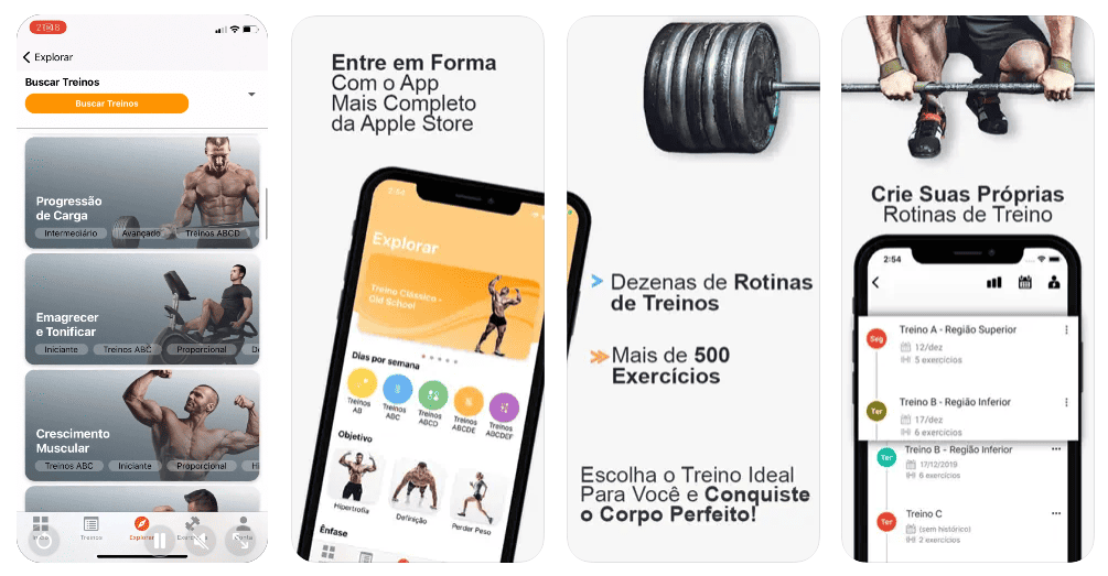 aplicativo de treino em casa sem equipamento