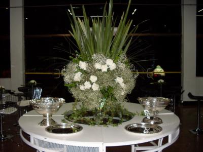 Decoração de mesa de jantar