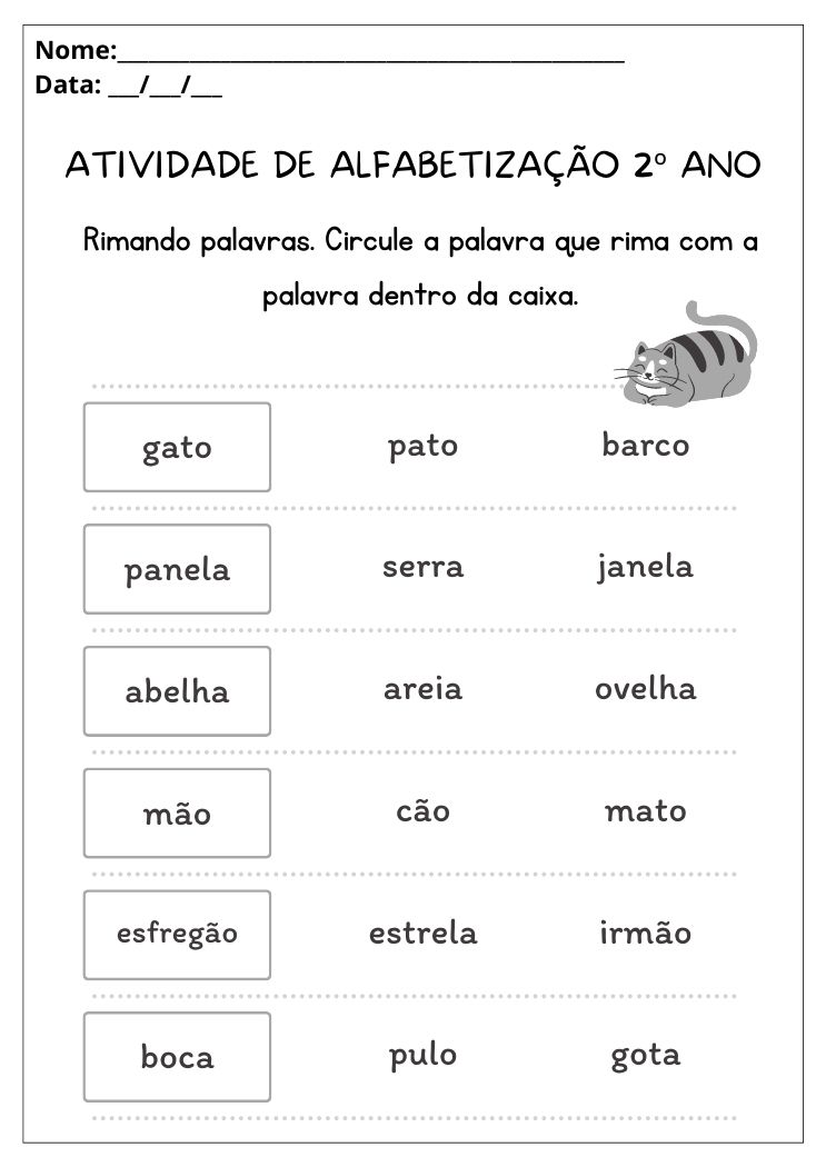 atividades com letra cursiva 2 ano para imprimir