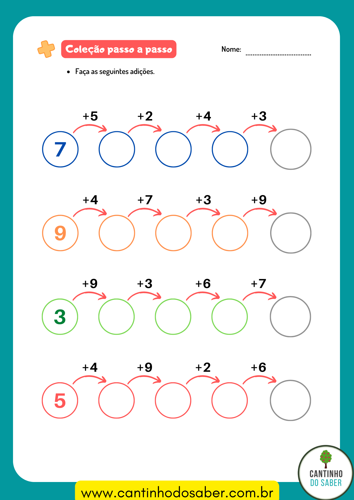exercícios de matemática 7 ano com resposta