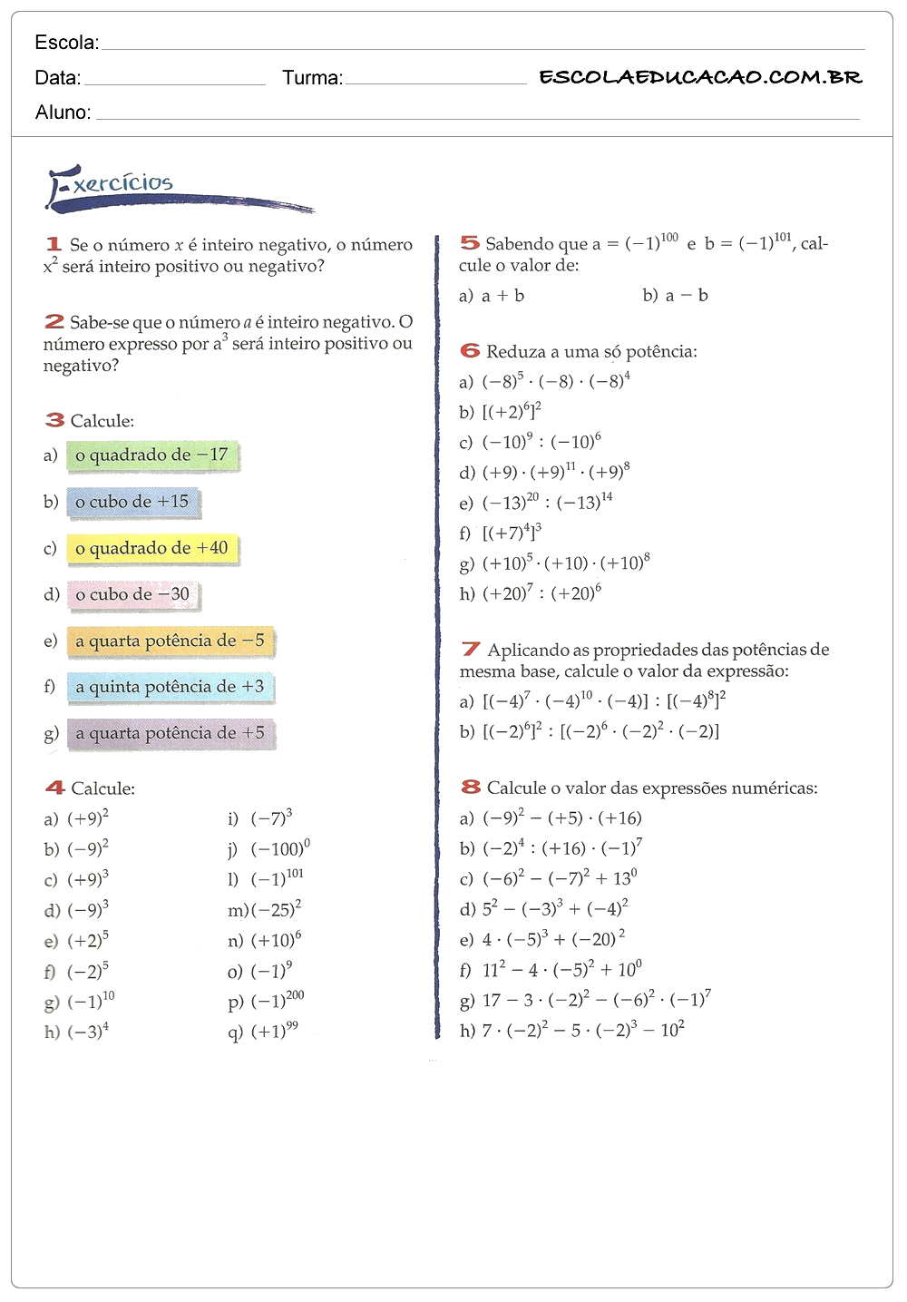 jogos de matemática 7 ano