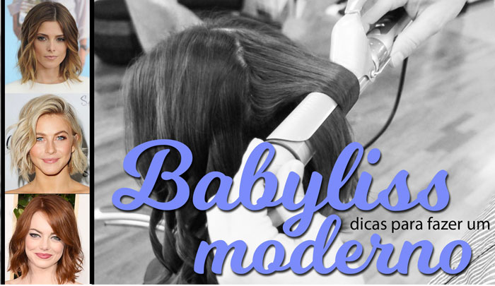 babyliss 25mm vs chapinha ondas cabelo curto