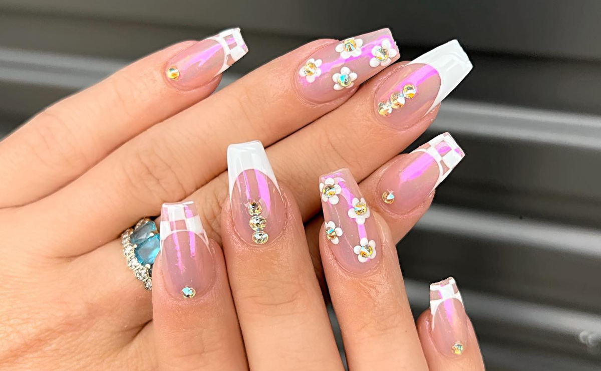 ideias de unhas bailarina decoradas