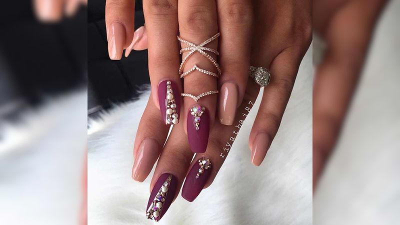 ideias de unhas bailarina decoradas