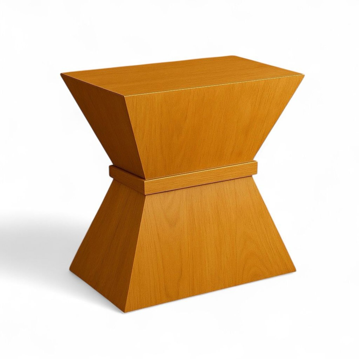 Base para mesa de vidro retangular aço inox