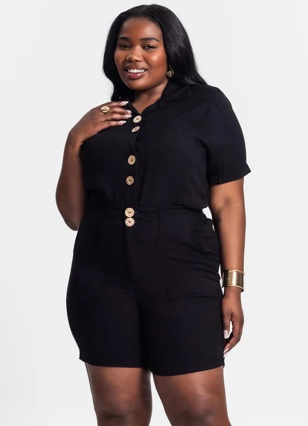 bermuda feminina plus size para academia