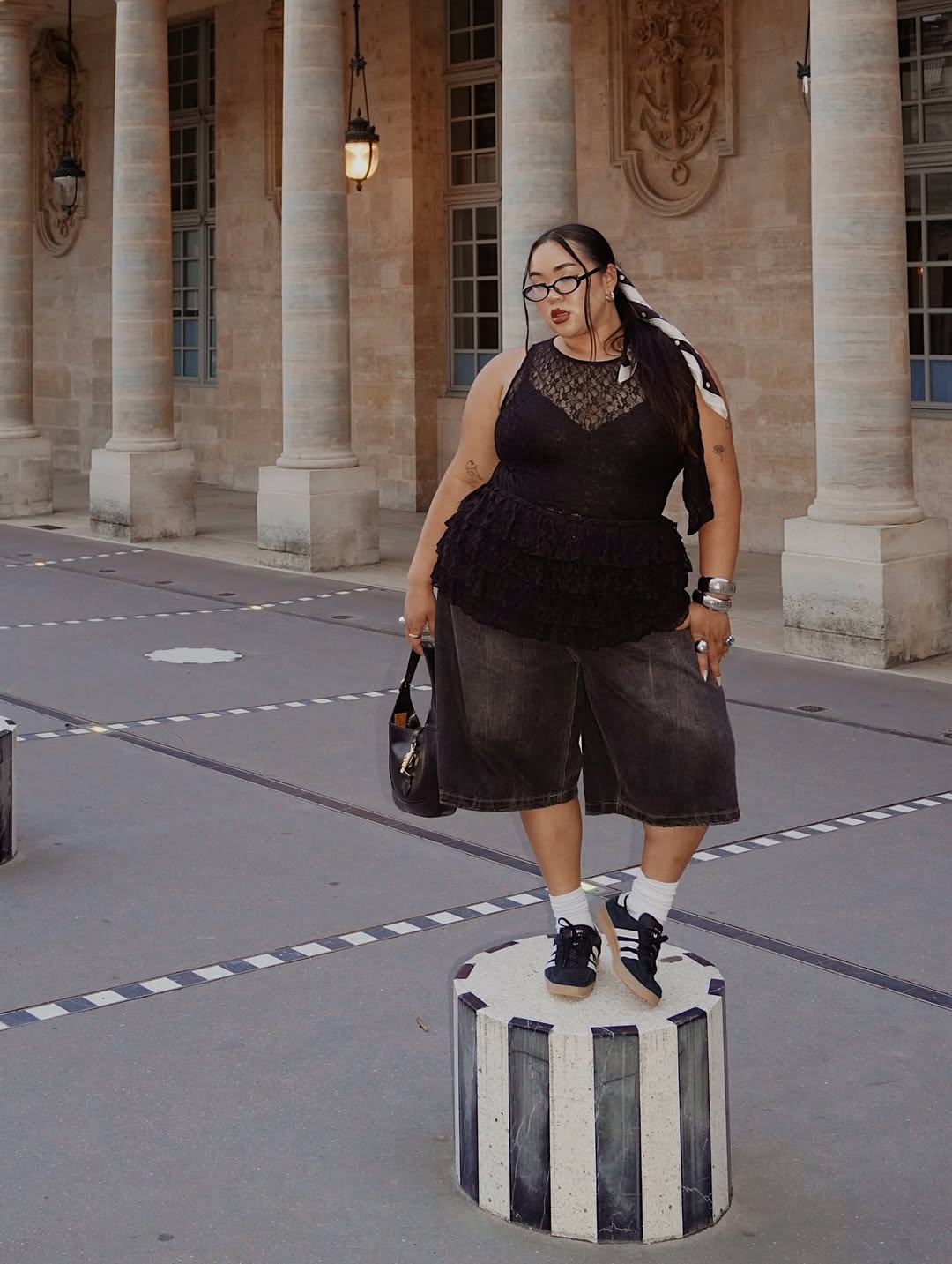 bermuda feminina plus size moderna