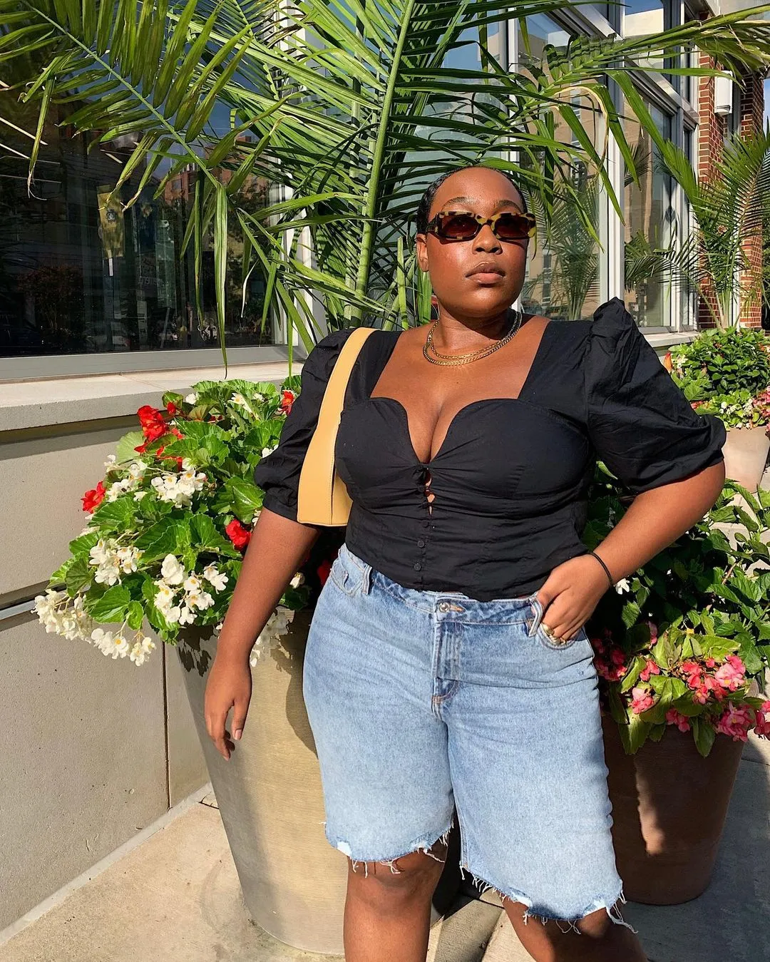 Bermuda plus size jorts