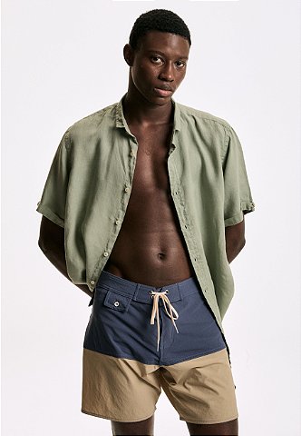 bermuda de surf masculina longa