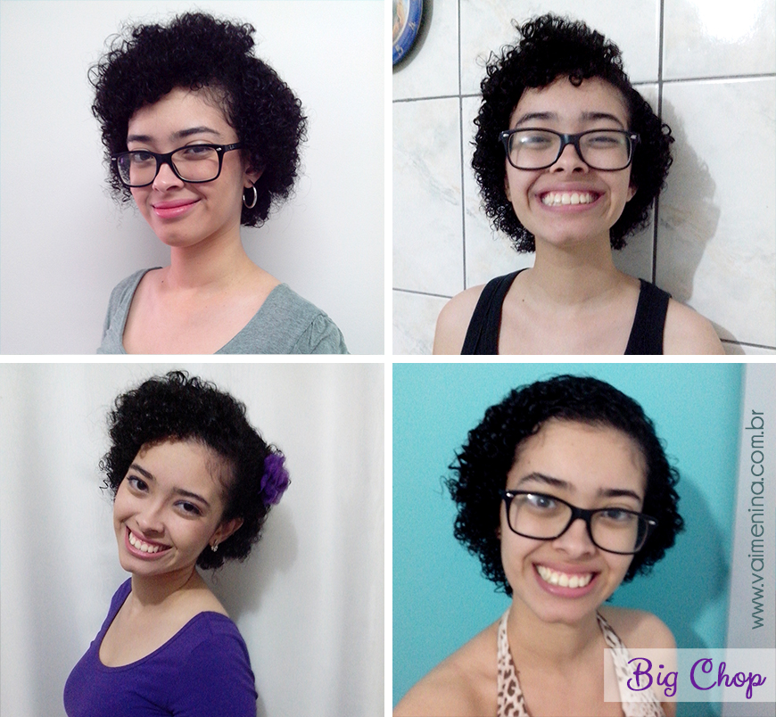 big chop cacheado