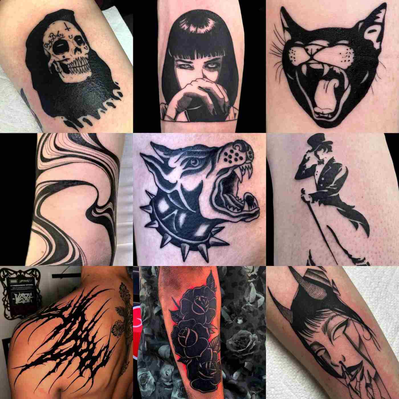 erros comuns ao fazer tatuagem blackwork