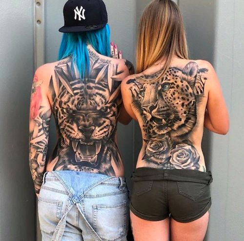 ideias de tatuagem blackwork para inspiração