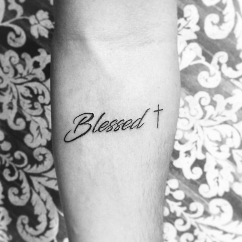 47 Ideias de Blessed Tatuagem: Significado e Inspirações Poderosas