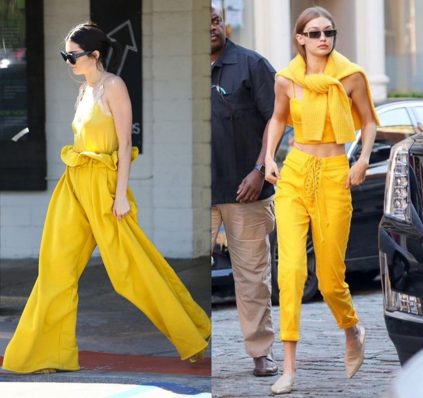 como usar blusa amarela