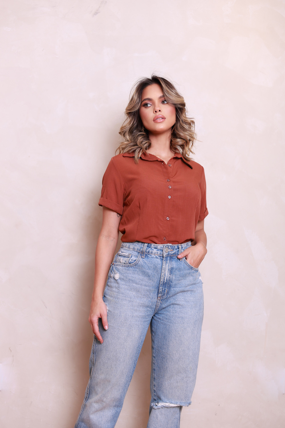 looks com blusa de manga longa