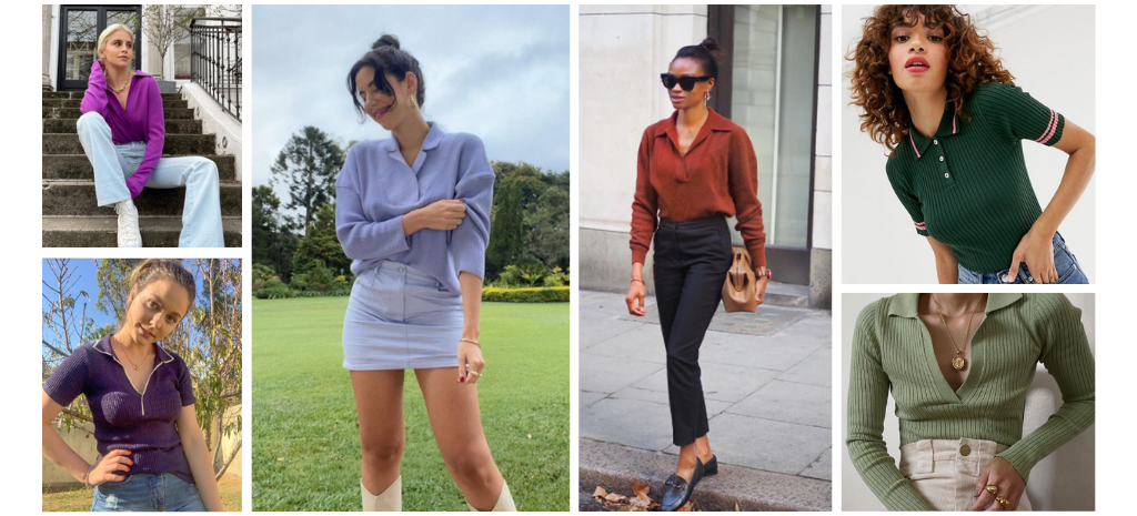 como usar blusa gola polo
