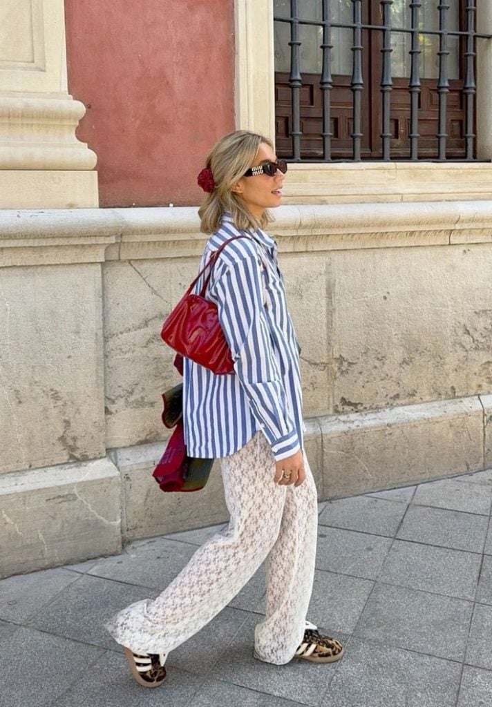 tendência blusa oversized 2026
